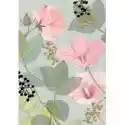 Turnowsky Karnet B6 + Koperta Różowe Kwiaty 