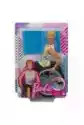 Mattel Barbie Ken Na Wózku Lalka Gwx93