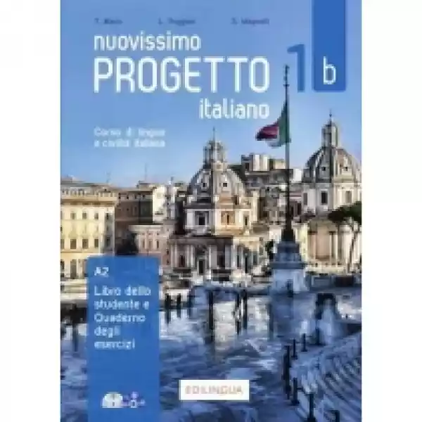  Nuovissimo Progetto Italiano 1B. Podręcznik + Zeszyt Ćwiczeń + 