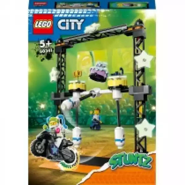 Lego City Wyzwanie Kaskaderskie: Przewracanie 60341 