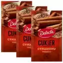 Delecta Cukier Cynamonowy Zestaw 3 X 15 G