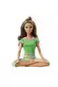 Mattel Barbie Lalka Made To Move Zielone Ubranko Gxf05