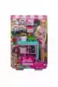 Mattel Barbie Kwiaciarnia Zestaw + Lalka Gtn58