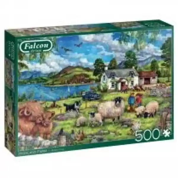  Puzzle 500 El. Falcon. Farma W Górach Jumbo