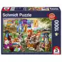 Schmidt  Puzzle 1000 El. Ogród Pełen Zwierzaków Schmidt