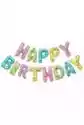 Balony Foliowe - Litery Happy Birthday