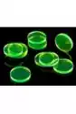 Znaczniki Akrylowe Zielone Fluo Okrągłe