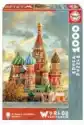 Puzzle 1000 El. Katedra Św. Bazylego, Moskwa