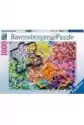 Ravensburger Puzzle 1000 El. Kolorowe Części Puzzli