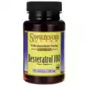Swanson, Usa Resweratrol 100 Mg - Suplement Diety 30 Kaps.