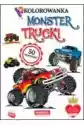 Kolorowanka Z Naklejkami. Monster Trucki
