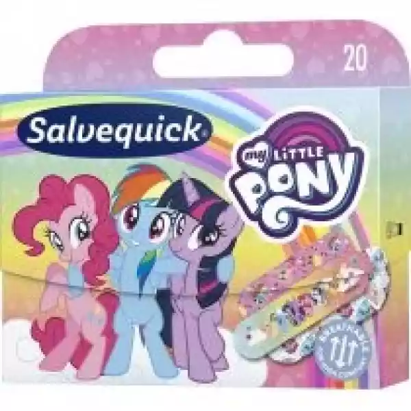 Salvequick Plastry Opatrunkowe Dla Dzieci Kids My Little Pony 20