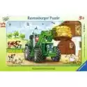 Ravensburger  Puzzle 15 El. Traktor Na Polu Ravensburger