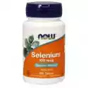 Now Foods Selen 100 Mcg Suplement Diety 100 Tab.