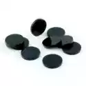 Crafters Znaczniki Akrylowe Czarne Okrągłe 22 X 3 Mm 10 Szt.