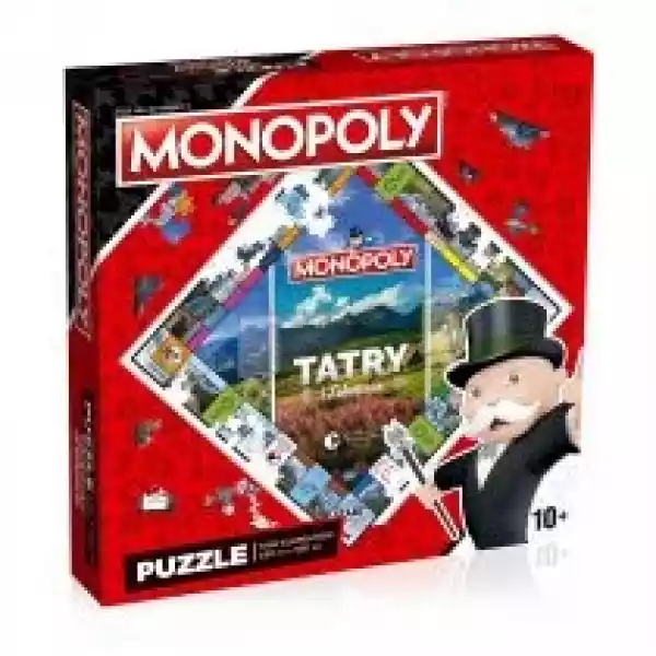  Puzzle 1000 El. Monopoly Board Tatry I Zakopane Winning Moves