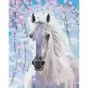 Symag Symag Malowanie Po Numerach. Paint It! Koń W Kwiatach Wiśni 40 X