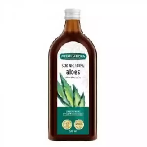 Premium Rosa Sok Nfc Aloes 100 % - Suplement Diety 500 Ml