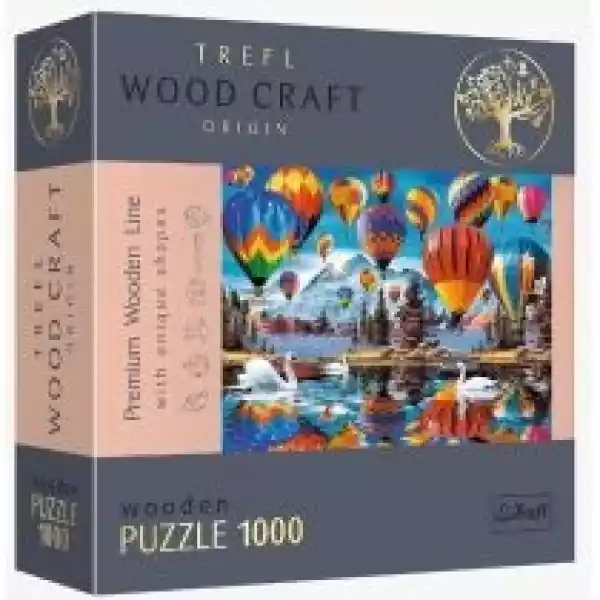  Puzzle Drewniane 1000 El. Kolorowy Balony Trefl
