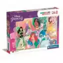  Puzzle Maxi 24 El. Supercolor. Princess Clementoni