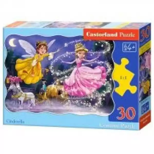  Puzzle 30 El. Cinderella Castorland