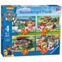 Ravensburger  Puzzle 4W1 Psi Patrol Ravensburger