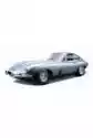 Jaguar E Coupe 1961 Silver Blue 1:18 Bburago