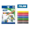 Milan Milan Flamastry 0612312 12 Kolorów