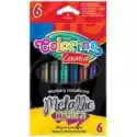 Colorino Patio Markery Metalizowane 6 Kolorów