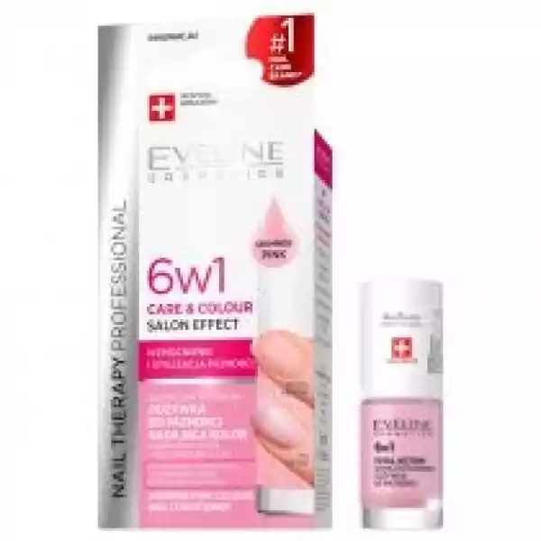 Eveline Cosmetics Nail Therapy Professional 6W1 Care & Colour Sk