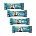 Bakalland Baton Ba!lans Kokosowe Brownie Zestaw 4 X 35 G
