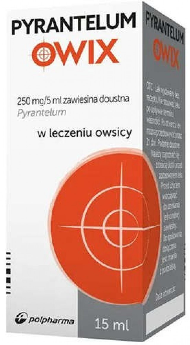 Pyrantelum Owix 250Mg/5 Ml Zawiesina Doustna 15Ml