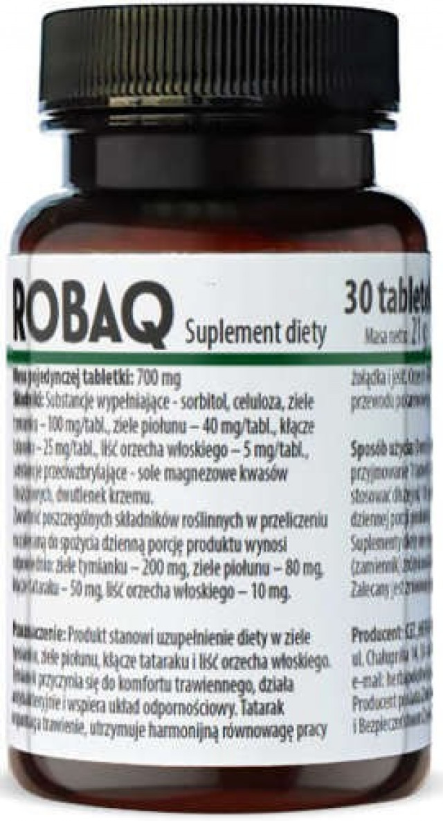 Robaq X 30 Tabletek