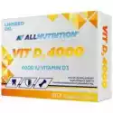 Allnutrition Witamina D3 4000 - Suplement Diety 60 Kaps.
