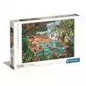  Puzzle 3000 El. High Quality Collection. African Waterhole Clem
