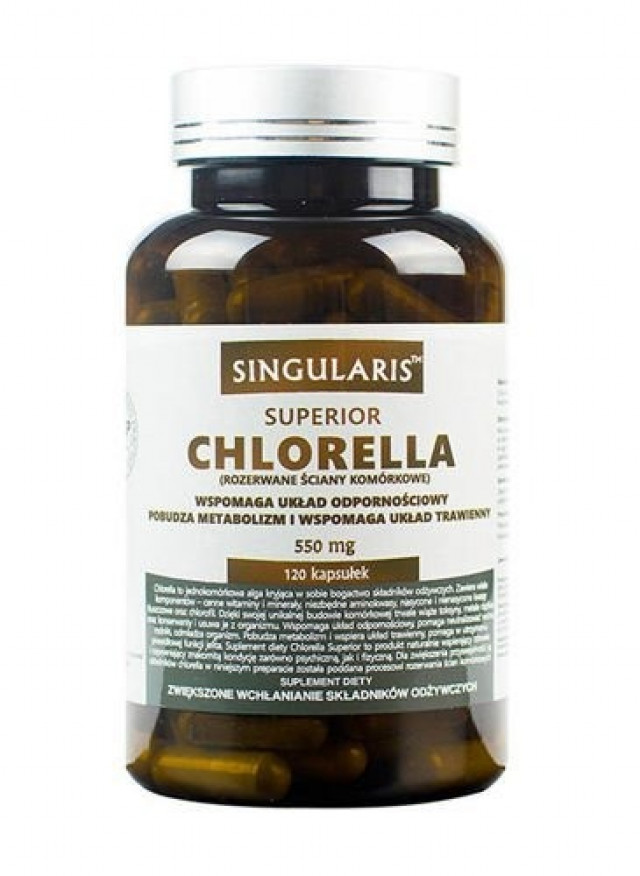Singularis Chlorella 550Mg Superior X 120 Kapsułek