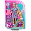  Barbie Lalka Totally Hair Gwiazdki Mattel