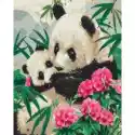 Symag Obraz Malowanie Po Numerach - Mama Panda Z Dzieckiem 