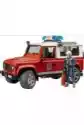 Land Rover Defender Straż Pożarna + Strażak