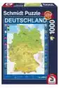 Schmidt Puzzle 1000 El. Mapa Niemiec