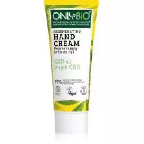 Onlybio Cbd Oil Hand Cream Regenerating Regenerujący Krem Do Rąk