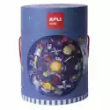 Apli Kids  Puzzle Okrągłe W Tubie - Układ Słoneczny Apli Kids