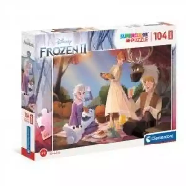  Puzzle Maxi 104 El. Supercolor. Frozen 2 Clementoni