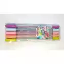 Rystor Rystor Długopis Żelowy Fluo Brokatowy 5 Kolorów