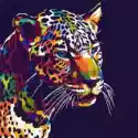 Ideyka Ideyka Malowanie Po Numerach. Jaguar Pop-Art 40 X 40 Cm