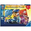 Ravensburger  Puzzle 3 X 49 El. Psi Patrol Film Ravensburger