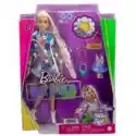  Barbie Extra Lalka Komplet W Kwiatki/blond Włosy Hdj45 Mattel