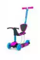Milly Mally Hulajnoga Scooter Little Star Pink Blue 3W1 Milly Mally