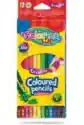 Kredki Ołówkowe Colorino Kids Heksagonalne Wymazywalne Z Gumką