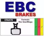 Klocki Hamulcowe Rowerowe Ebc (Organiczne) Formula The One, Mega